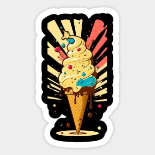 Good ice cream Sticker